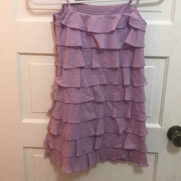 GAP Kids Purple Ruffle Dress - Picture 3 of 7